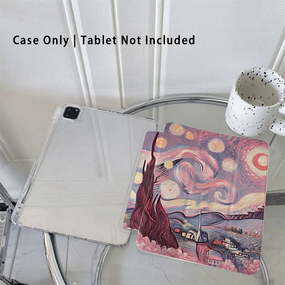 

Чехол для iPad, Smart Case, совместимый с iPad Air 6, Air 5,4, и совместим с iPad 10 (10,9 дюймов), Pro 2024, air m3/a16 2025