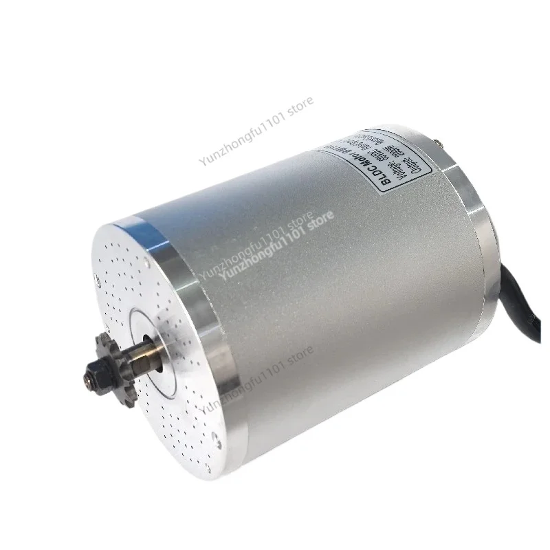 MY1020 BM1109 Brushless DC Motor 36V-72V 800W-3000W High Speed Upgrade Motor for GoKart & E-Scooter Mod