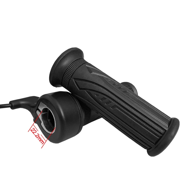 E-Bike Scooter Right+Left Handle 20X Twist Throttle For Bafang Motor 12V 24V 36V 48V 52V 60V 72V Waterproof Connector