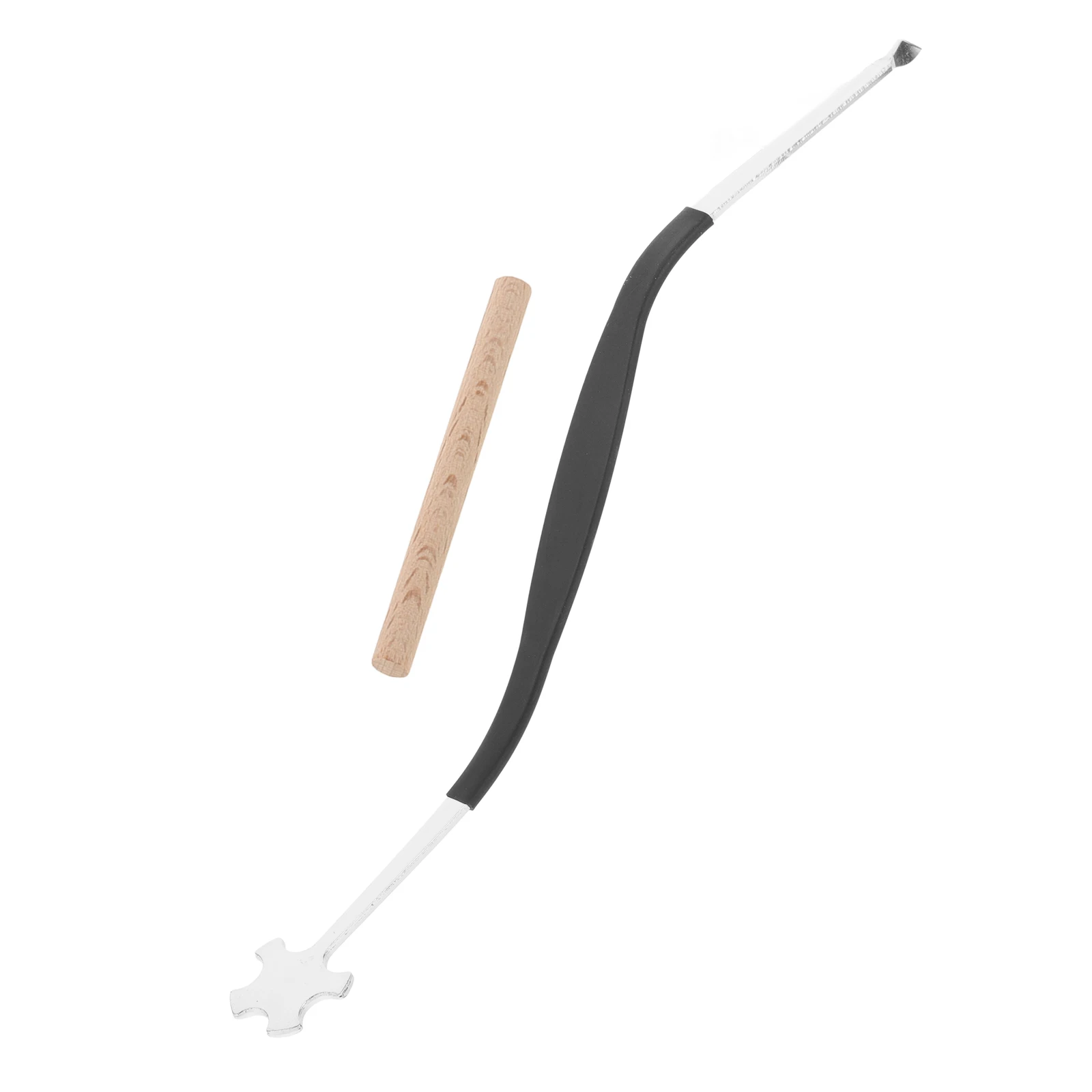 

2pcs Violin Sound Post Tool Golden Metal Upright Column For Installation Adjustment Professional Repair Maintenance Durable