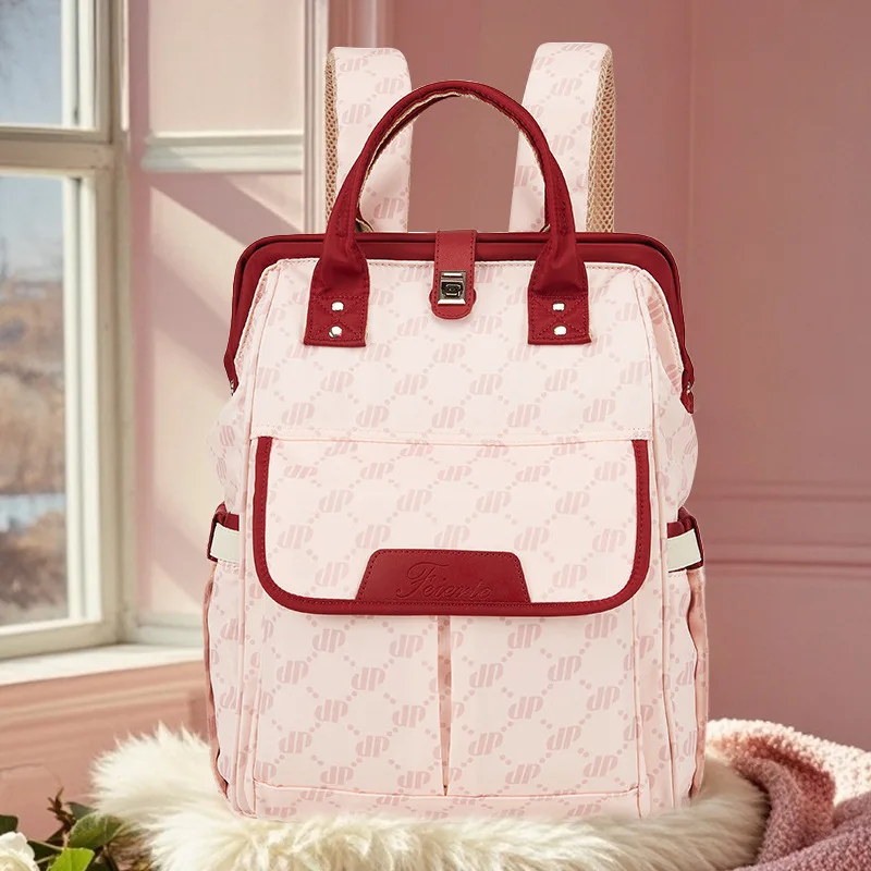 أكياس الحفاضات الجديدة الراقية تخزين الحليب في الهواء الطلق العزل سعة كبيرة فصل جاف رطب متعدد الوظائف حقيبة الأم مقاوم للماء