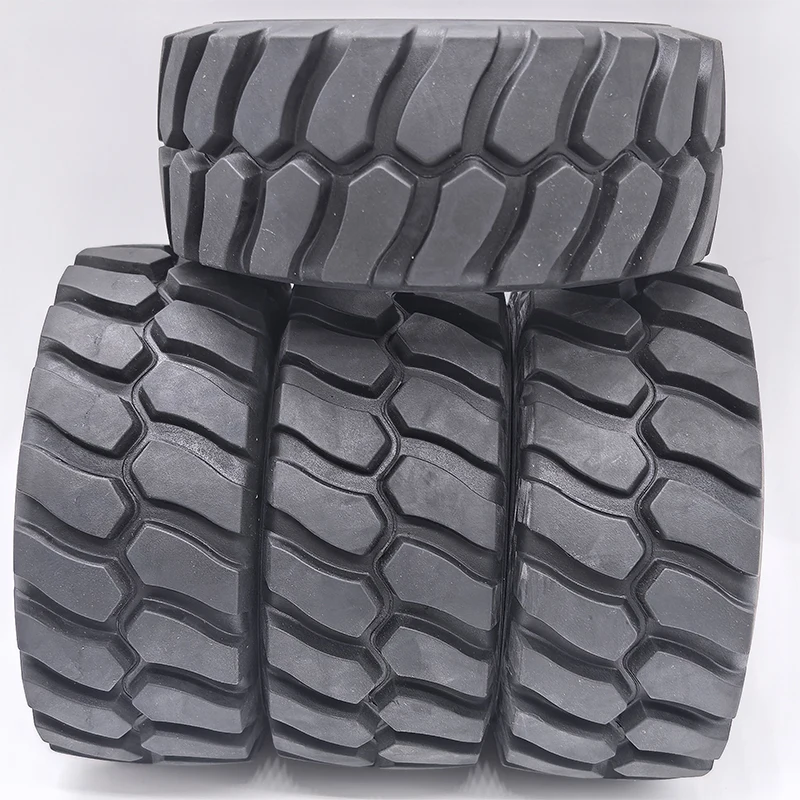 Jerrydian Model Diameter 45MM Height Wheel Rubber Tyres 110Mm for Remote Control 1/15 Hydraulic Loader RC Car Accessories