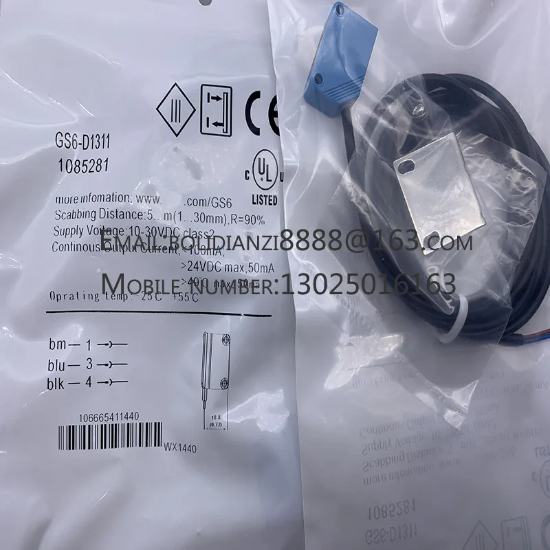 

GE6-P1111/D1311 GS6-D1311 GE6-N1111 GE6-P1111 GE6-N1111/D1311 Совершенно новый оригинальный датчик приближения