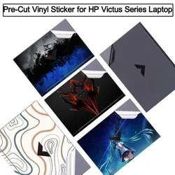 Anti Scratch DIY Vinyl Sticker Skin Decal Cover Film for 2024 2023 HP Victus Gaming Laptop 15.6 16.1 inch 15-fa 15-fb 16-r 16-s