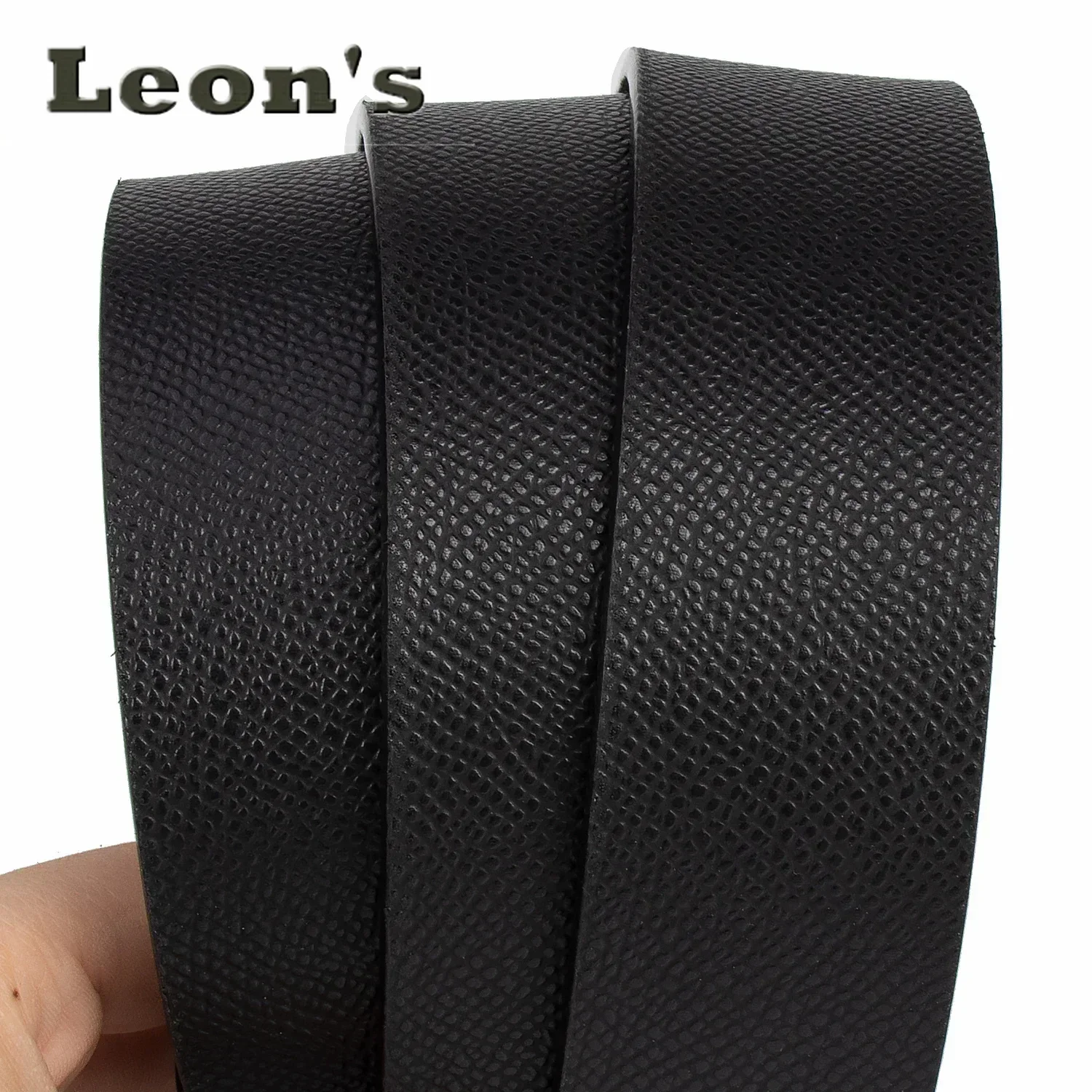 Men Business Belts Famous Brand Durable Leather Belt Dark Color Gift Light Luxury Style Fashion Accessory for Office Wear