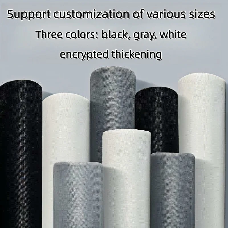 DIY Large-Sized Window Screen, Pet Proof and Mosquito Proof, Suitable for Balconies, Gardens and More Insect Proof Screens