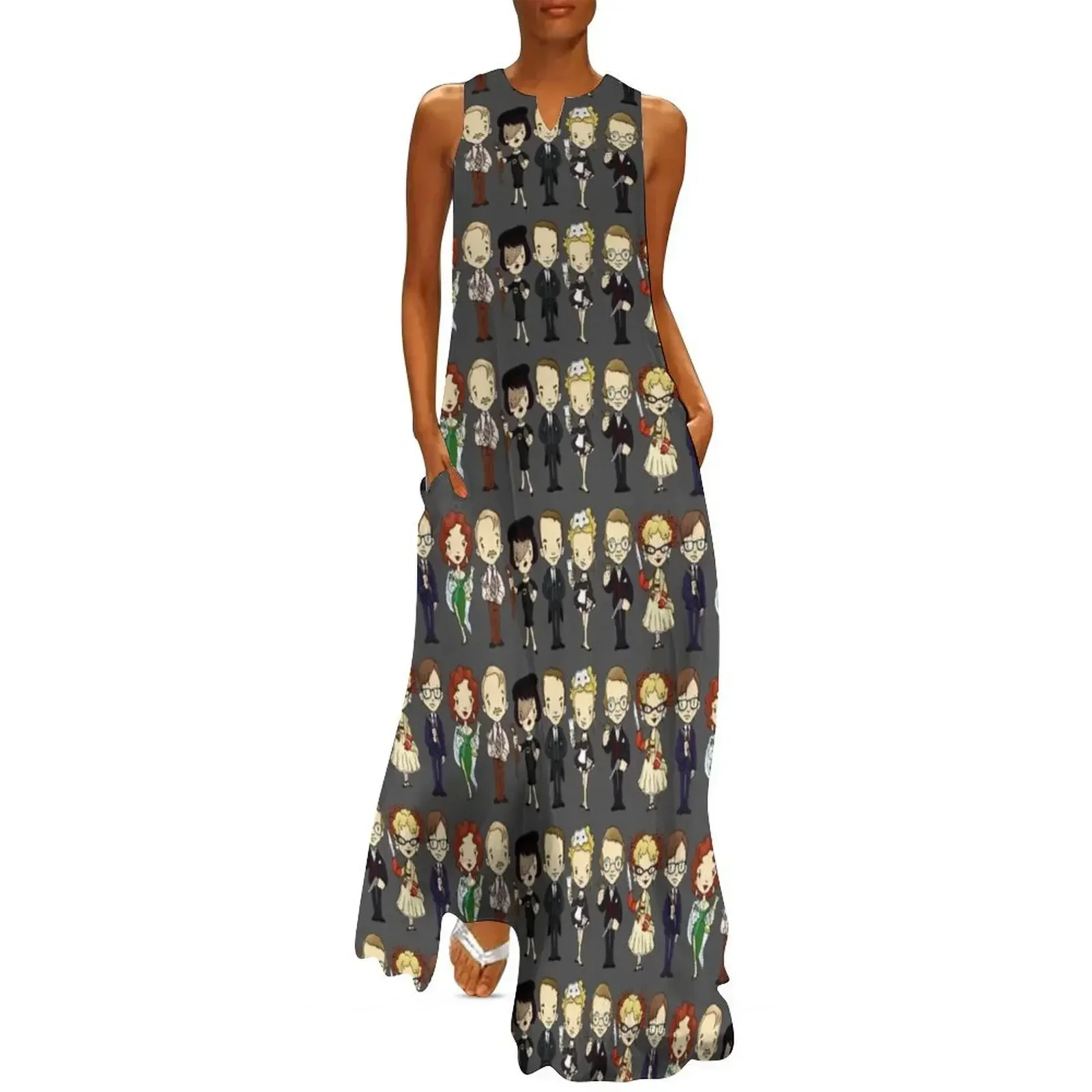 

WHO-DUN-IT Long Dress chic and elegant evening dress summer clothes ladies dresses for women 2025 birthday dress for women