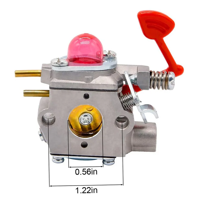 Carburetor Replacement for WT‑875 WT‑875A, Fit Poulan Pro BVM200C Craftsman 25Cc  Blower, Replace OEM 545081855