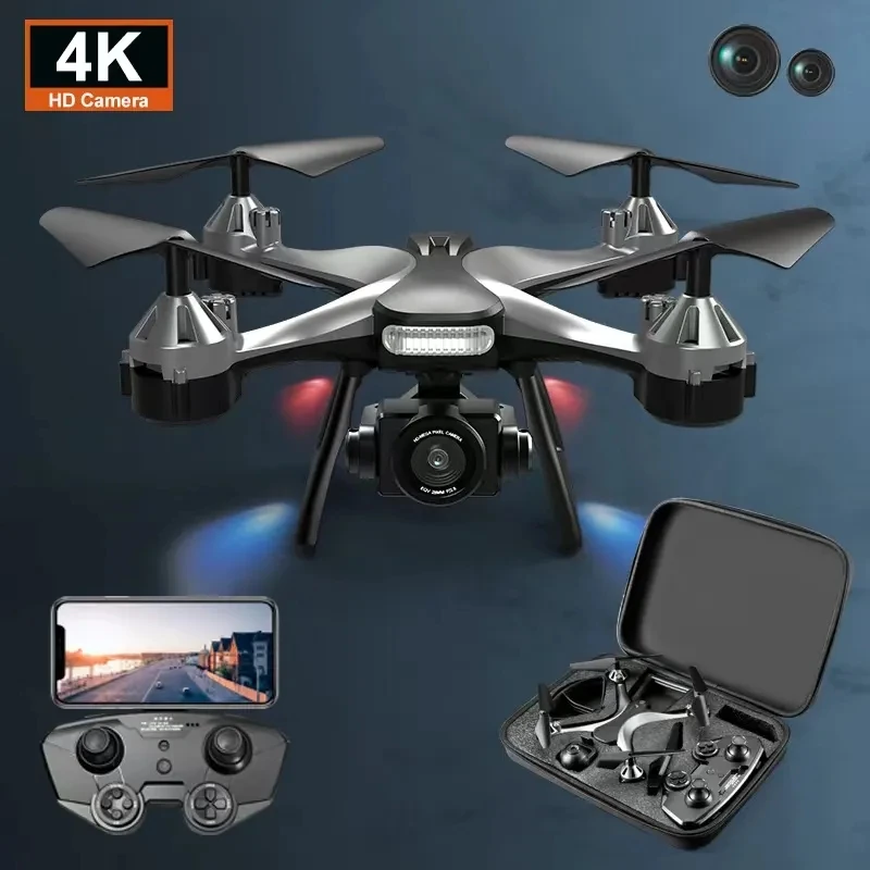 전문 JC801 UAV 4k HD 광각, WiFi, FPV, RC, 360 ° 공기 성능 쿼드콥터, 헬리콥터, 어린이 장난감 및 선물