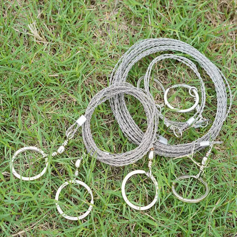 1/2/3 Meters Portable Stainless Steel Bold Wire Saw Manual Chain Gear String Travel Emergency Survival Durable Outdoor Tools