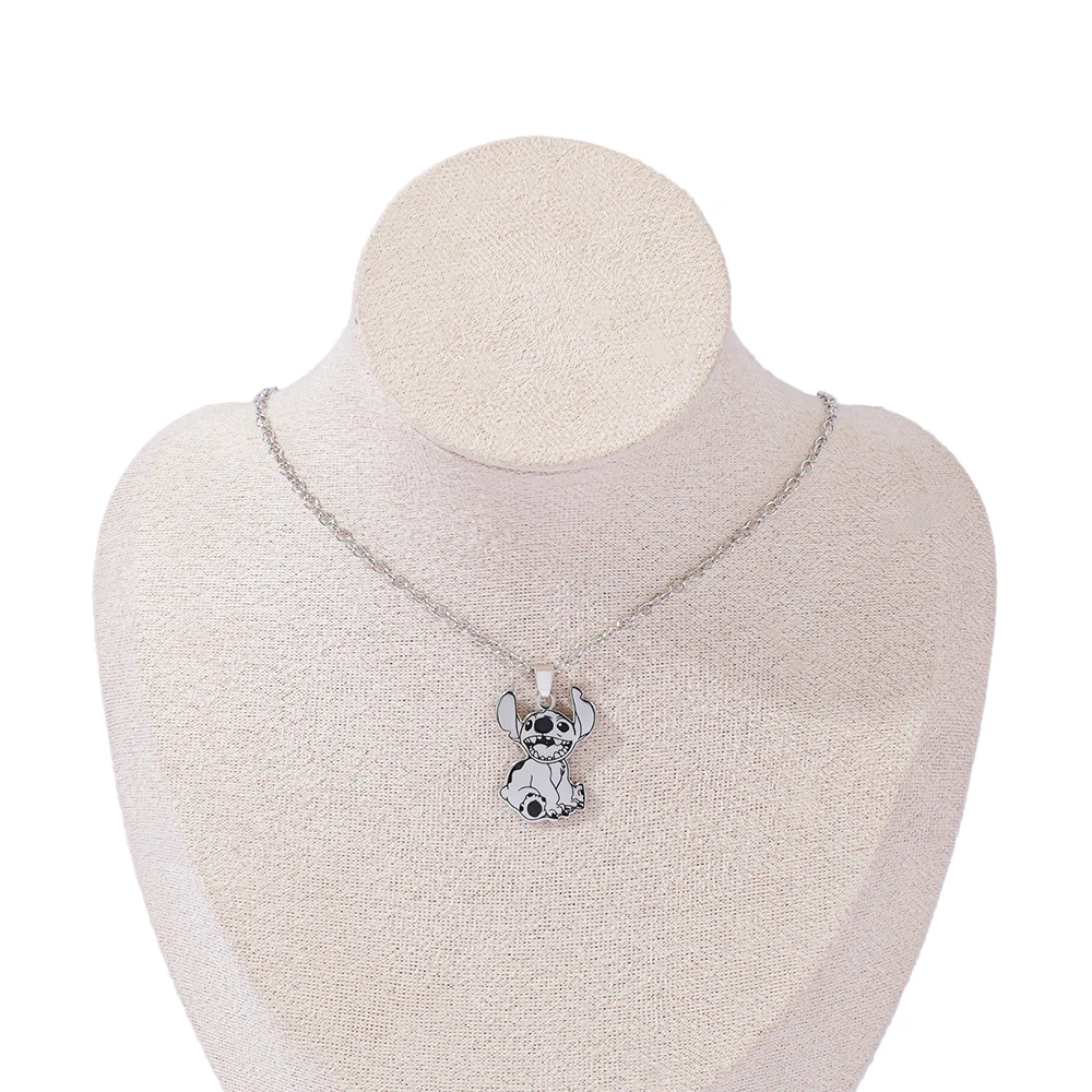 أزياء غرزة فضية اللون الفولاذ المقاوم للصدأ سلسلة قلادة للجنسين الترقوة حزب مجوهرات الإكسسوار للرجال والنساء