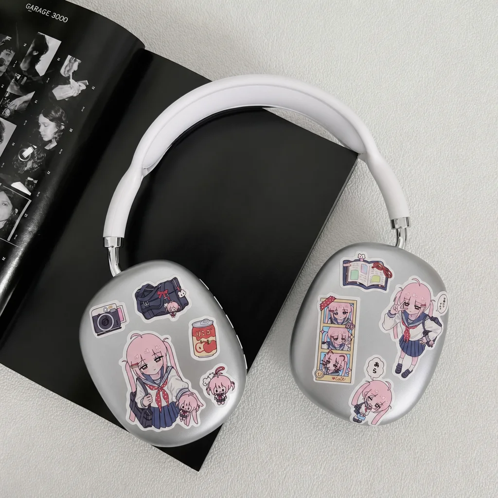 Picture 7: WAKAWAKA Kawaii Decal Sticker For Arts Diy Crafts Album Journal Planner Cute Girl anime style Character Diy Phone Luggage Motorc
