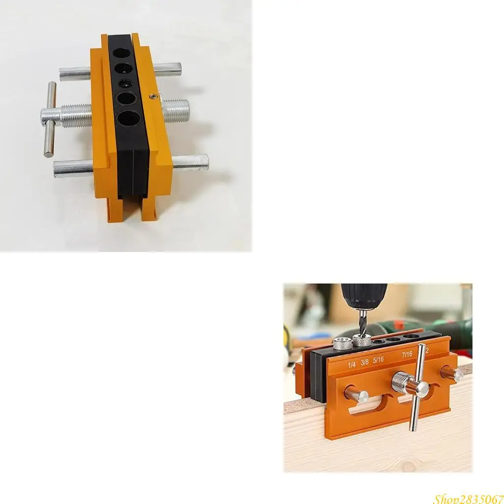 

Centering Doweling Jig Kits Adjustable Width Dowel Jig Kits for Straight Hole 831F