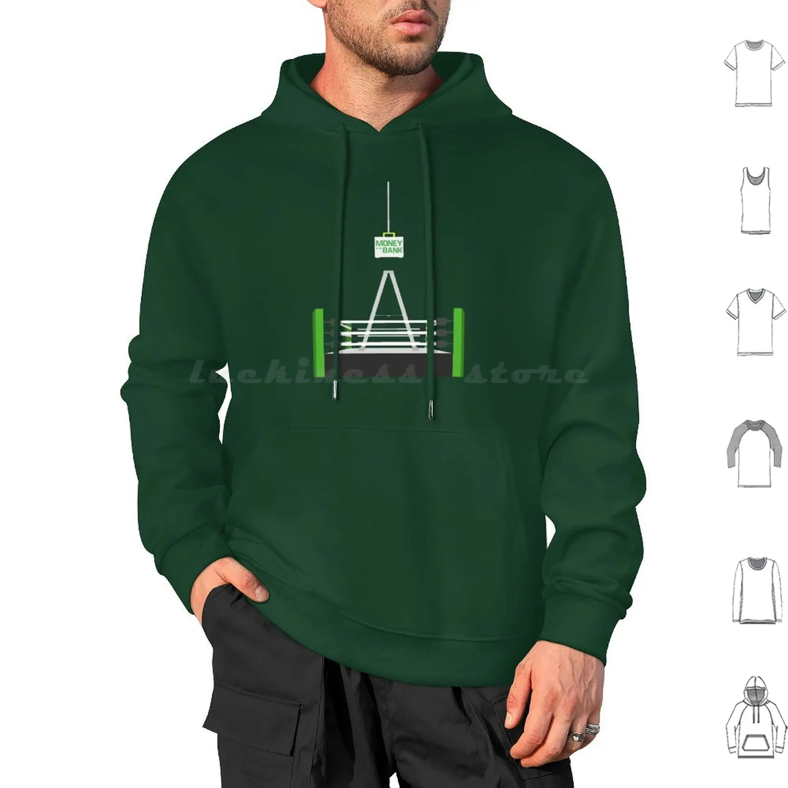 Money In The Bank Hoodies Long Sleeve Mitb Money In Bank Aew Wwf Otis Asuka Wrestling Sport Cartoon