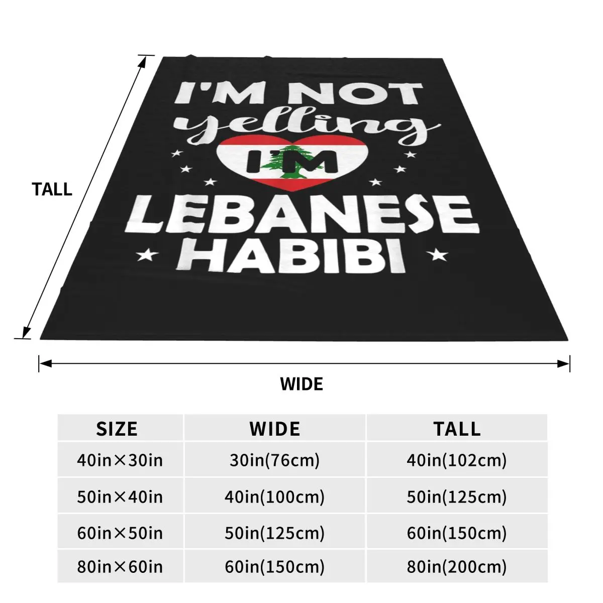 Lebanese Flag Lebanon Heritage Lebanese Blanket Flannel Sofa Throw Blanket Super Soft for Home Bedroom Throws Bedspread Quilt