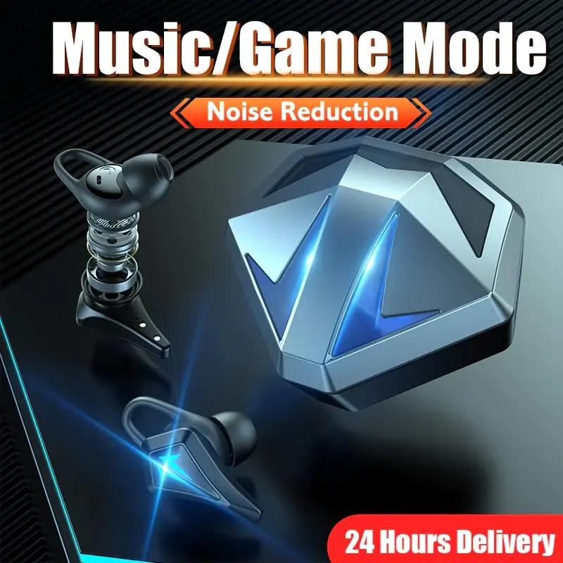 K9 Gaming Headsets Low Latency TWS Headphone Sound Positioning Wireless Earphone Noise Cancelling Super Bass Funny Mini Earbuds