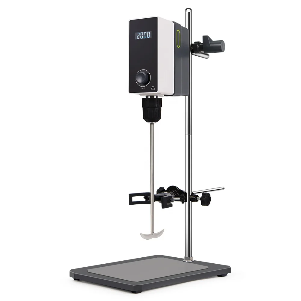 

StirrerNew Arrival Overhead Electric Stirrer Mixer 20L Laboratory Automatic Digital Mixers Cosmetics Cantilever Electric Stirrer
