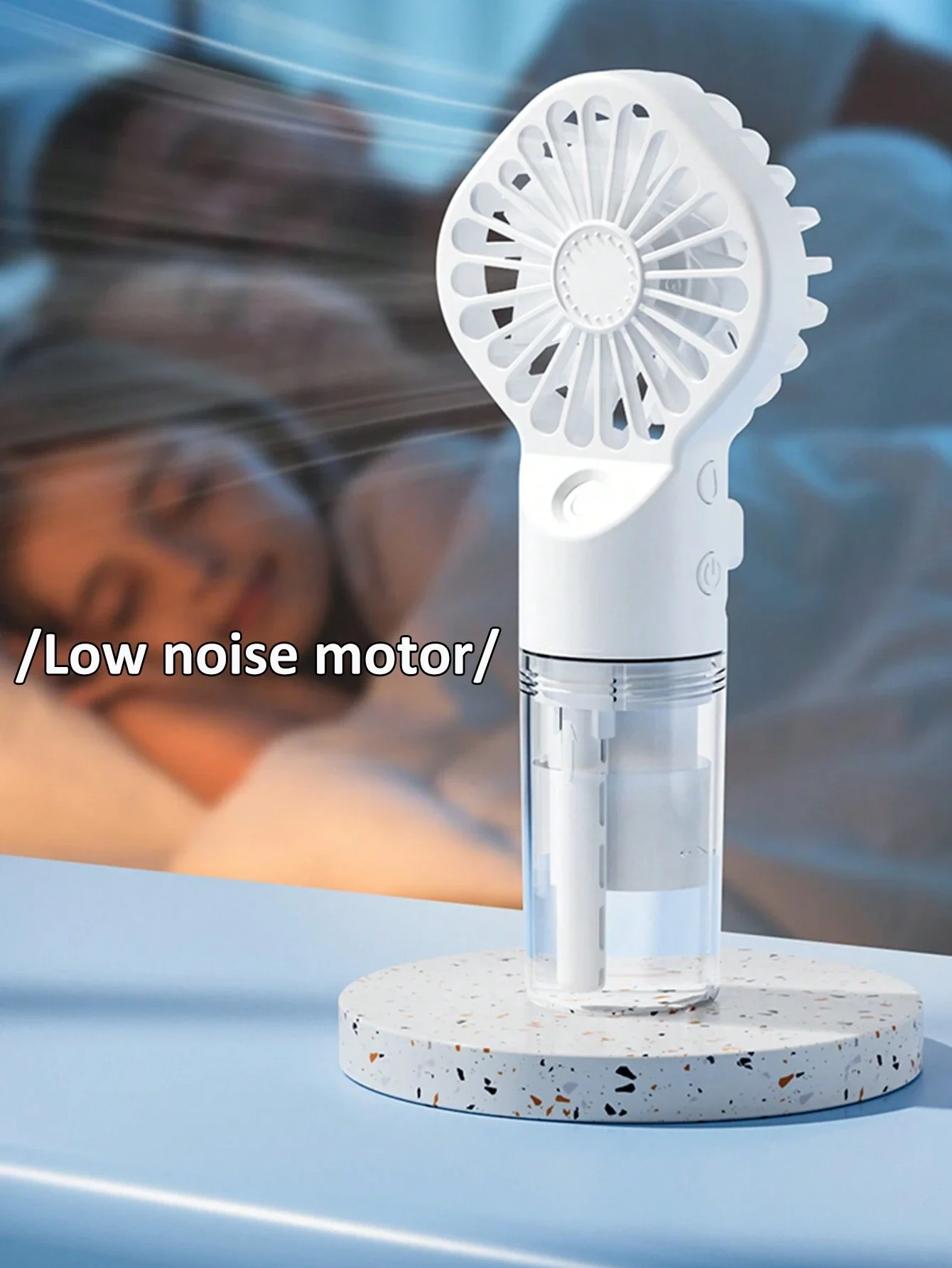 Handheld Fan Misting Fan, Misting Fan Mist Fan Spray Fan,Fan With Water Spray Misting Fan Multi-Purpose For Portable Mini Mister