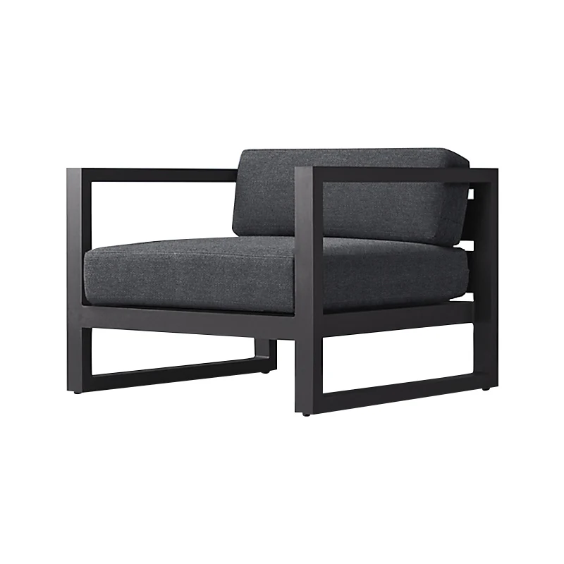 xx-Nordic-inspired Outdoor Single Double Sofa for Courtyard Balcony Villa Terraces Waterproof Metal Furniture for Leisure Sun&