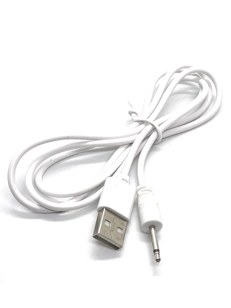 Universal 16mm USB Vibrator Charging Cable Cord DC 2.5 Charger for Rechargeable Toys Massagers Accessories Power Supply