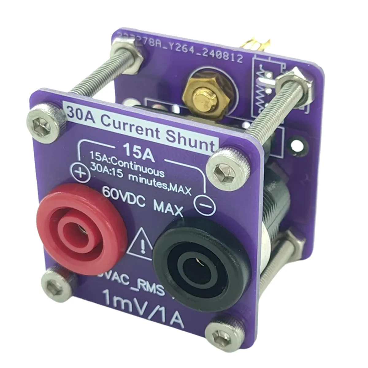 A002 DIY S34330A 30A Current Shunt Replacement for Both Desktop and Handheld Multimeters