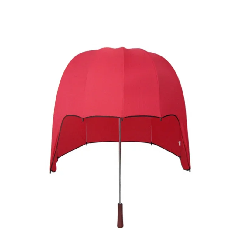 Creative Helmet Umbrella Kids Anti-ultraviolet Parasol Long Handle Umbrella Windproof Women Rain Umbrellas Gift Ideas SY301