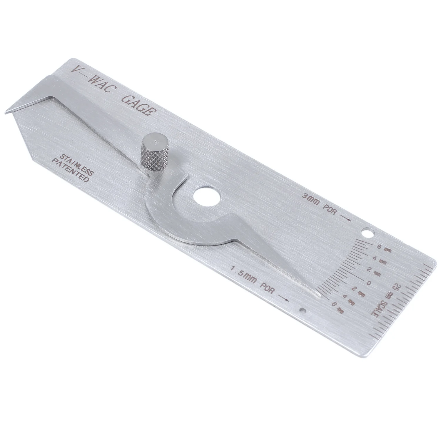 Imagem -02 - V-wac Biting Edge Welding Gauge Soldador Inspeção Metric Solda Único Gage