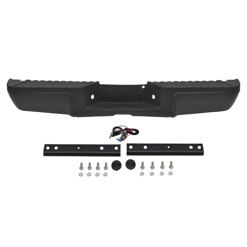 Black W/o sensor holes Rear Bumper For Ford F250 Super Duty 2008-2016 FO1103149