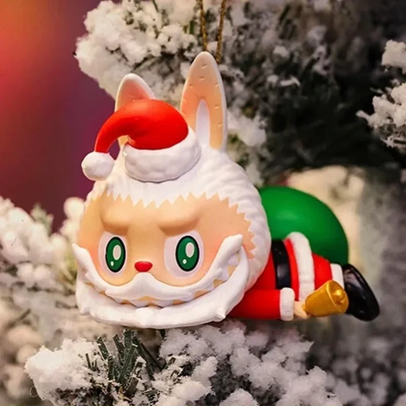 POP MART Labubu Christmas Series Blind Box Mystery Box Guess Bag Toys Doll Cute Anime Figure Desktop Ornaments Collection Gift