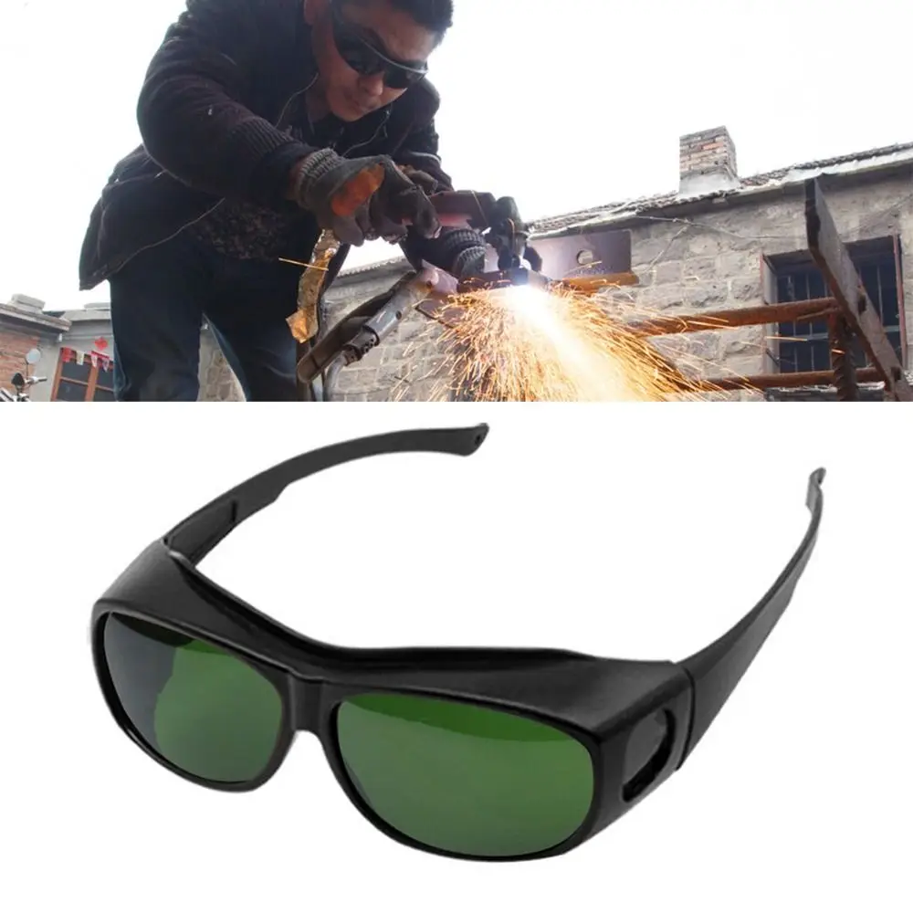 Laser Protection Welding Goggles Ultra Light Dark Green Lens Welder Glasses Soldering Equipment Gas Argon Arc Eyes Protector