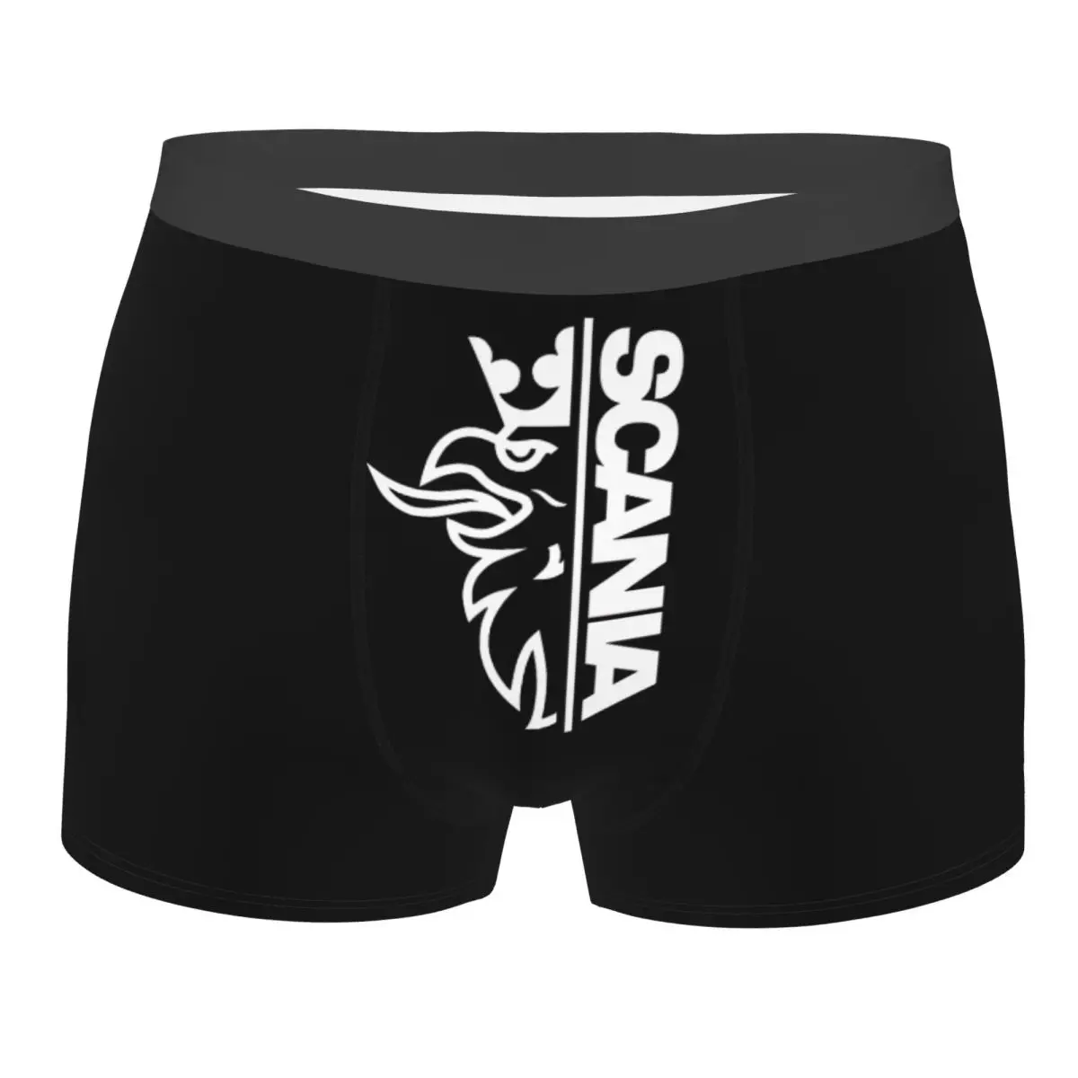 

Custom Male Fashion Sweden Truck Saabs Scanias Logo Men's Underwear Car Club Boxer Briefs Stretch Shorts Panties Underpants