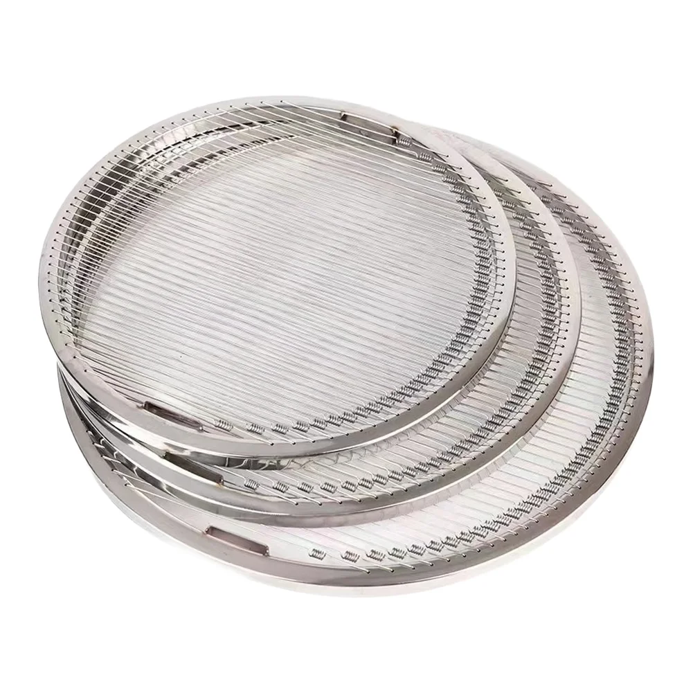 Stainless Steel BBQ Grill Net - Camping Cooking Grate recension och pris