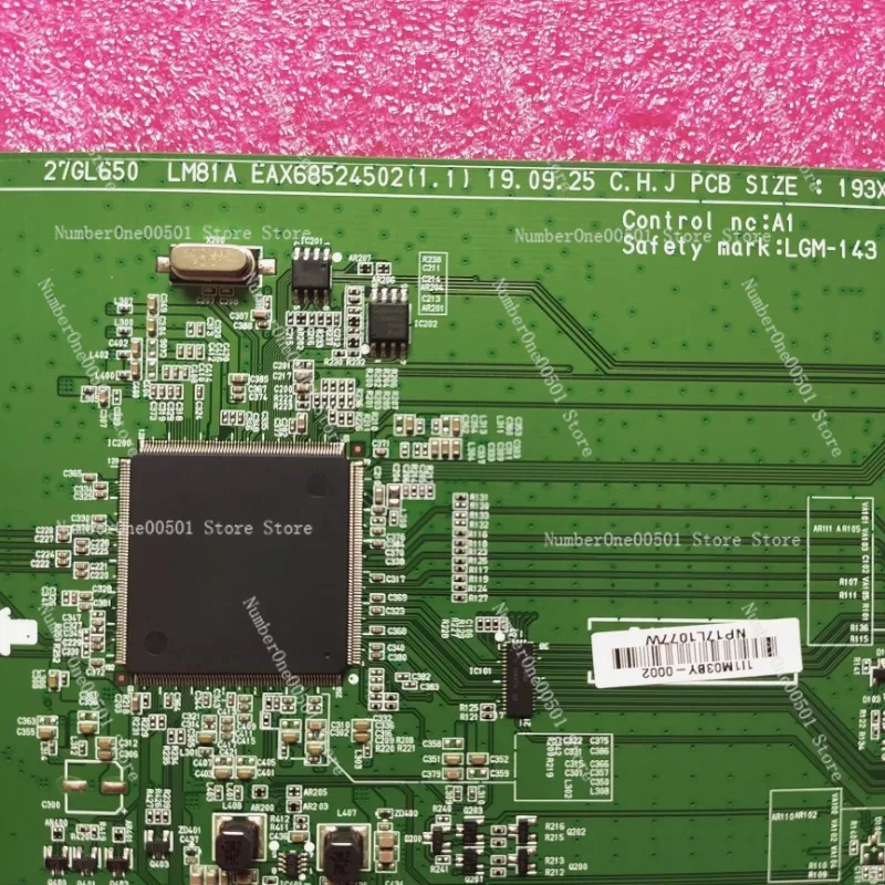 

EAX68524502-1.1 Главная плата для монитора LG 27GL650 27GL63T, плата драйвера ЖК-дисплея