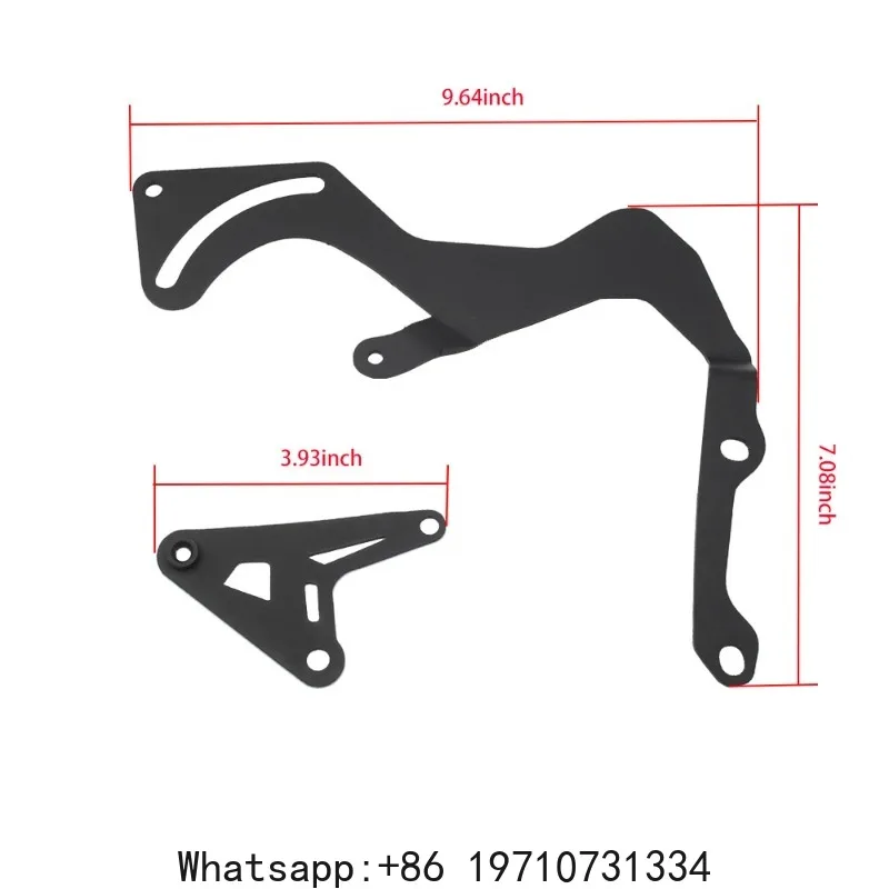 Motorcycle Windshield Adjuster Bracket Windscreen Reinforced Support Holder Kit for Pan America 1250 Windshield Bracket Kit - view 6
