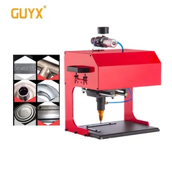 200 * 130mm Pneumatic Marking  /Electricity Marking Machine Desktop Car Nameplate Marking Machine Metal Parts Engraving Machine