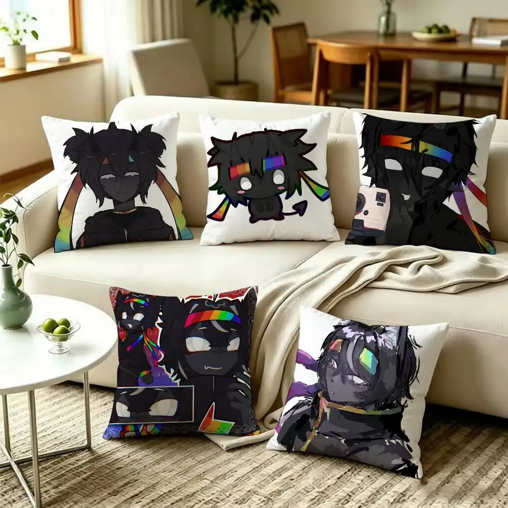 For Game S-Spokeishere S-Spoke  Double-Sided Printed Cushion Cover Bedroom Bedside Sofa Pillow Case