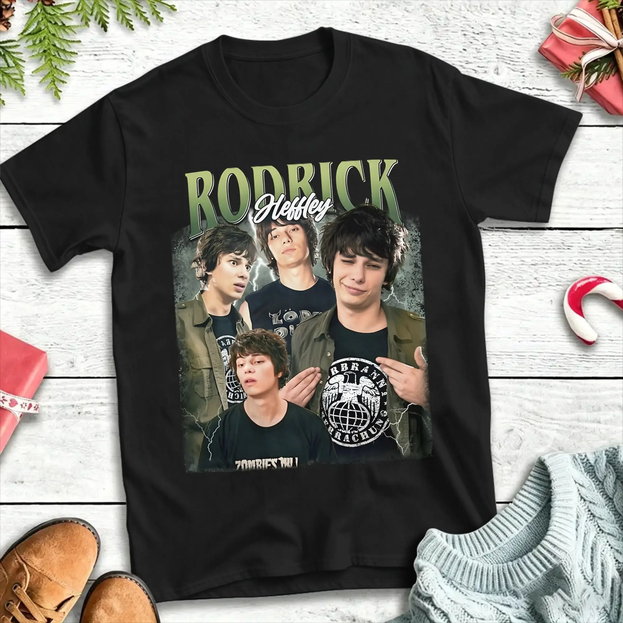 Rodrick Heffley T-Shirt Summer  Y2K Basic T-Shirts Cotton Trendy Cool Tee Shirt For Man Pattern Tops
