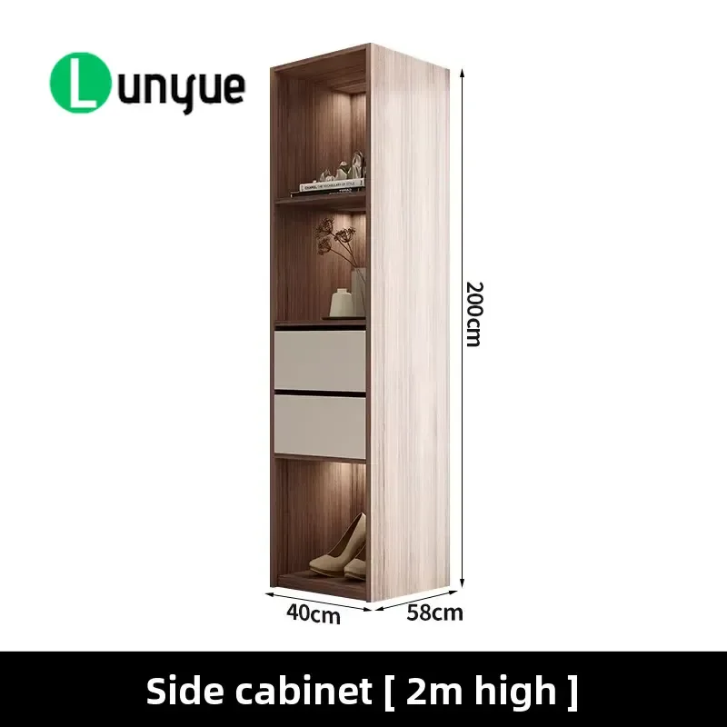 Modern Minimalist Single Door Top Stone Locker for Home Bedroom Storage Cabinet Durable Furniture Model  Bedroom Set