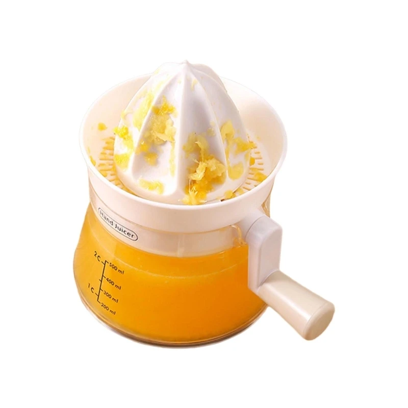 Simple Manual Press Tool Essential Hand Cranked Fruit Squeeze Juicer