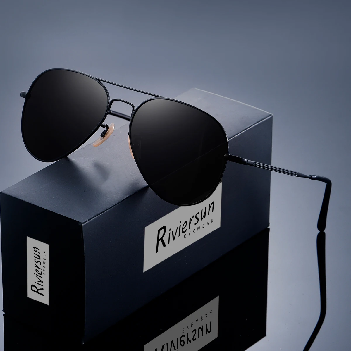 Pilot Herren-Sonnenbrille, Metallrahmen, Spiegel-Sonnenbrille für Damen, klassische Fahrbrille, Uv400, Outdoor, Camping