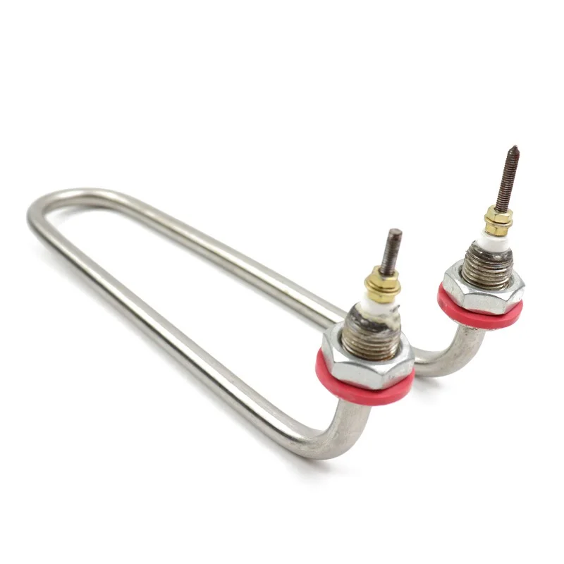 SUS304 220v U Type Immersion Heater Tube Electric Tubular Heater Heating Element 1.5KW/2KW/3KW