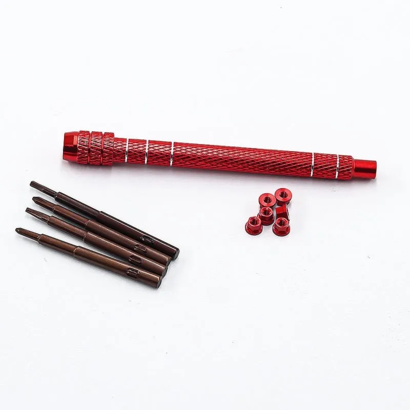 A63T-RC Car Socket Screwdriver Bit Kit Tool For 1/30 Axial SCX30 K10 RC Car Screw Rod Special Socket Upgrade