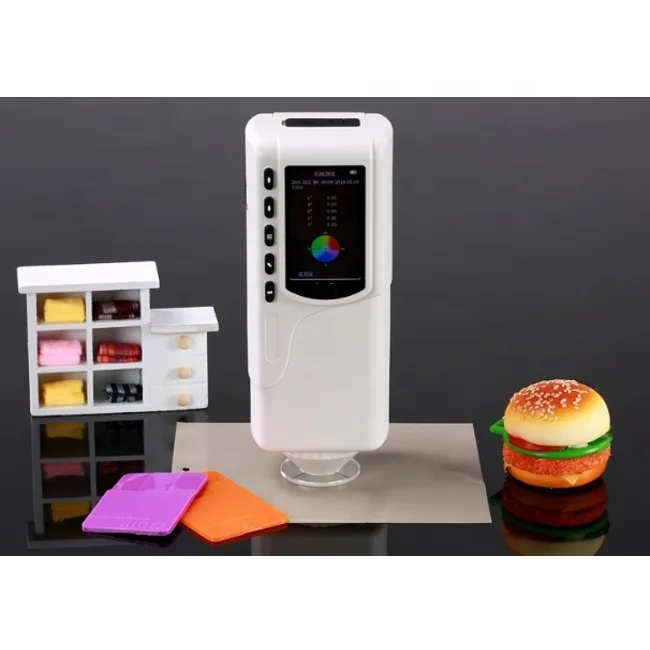 مقياس الألوان المحمول NR60CP، مقياس فرق الألوان الرقمي، مقياس الطيف الضوئي