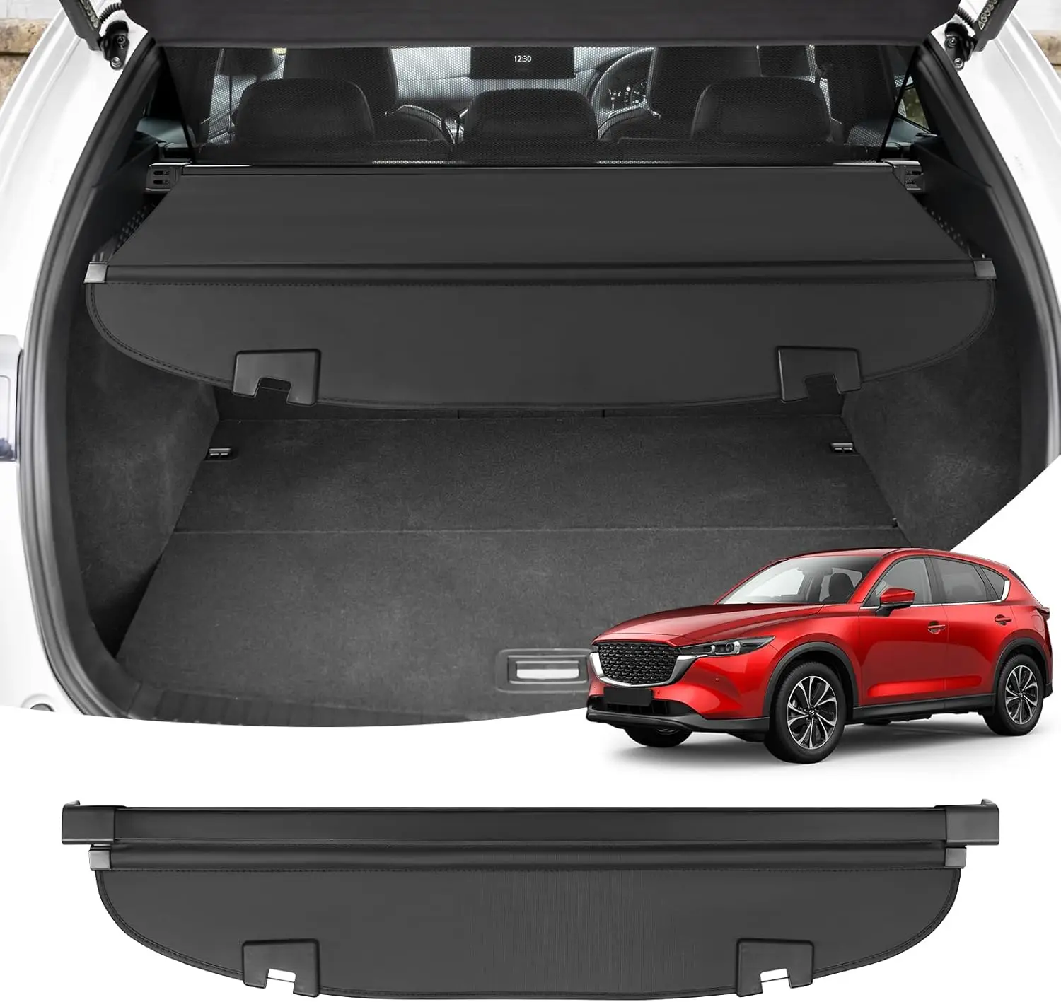 

Универсальный выдвижной чехол для багажника внедорожников - водонепроницаемый, без зазоров, простая установка (для моделей 2017-2025 годов)