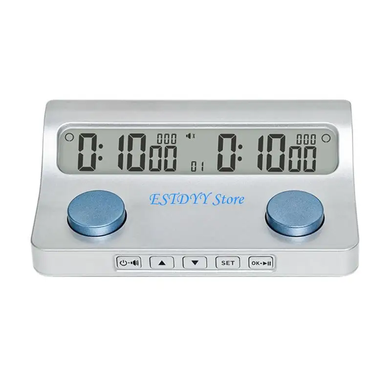 

G6DE Game Referee Countdown Clock LED Display Cooking Gym Workout Timer Digital Chess Clock Game Timer for Chess Lover