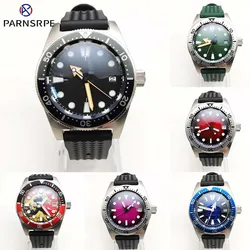 2024 New Men's Mechanical NH35 Watch Premium Sapphire Glass 316L Stainless Steel Case Silicone Strap Men's Waterproof Watch