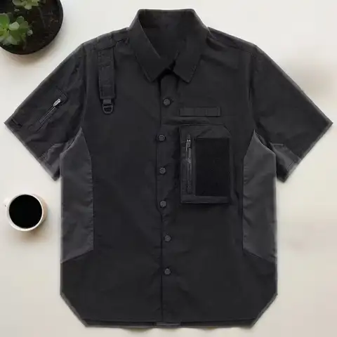 10 best sales asymmetriska herrskjortor - №6