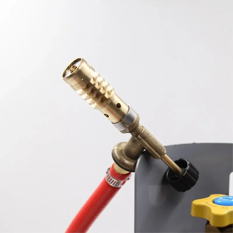 High Quality Gas Self Ignition Turbo Torch With Hose Solder Propane Welding For Plumbing Air Conditioning