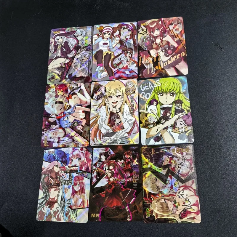 DIY Goddess Honey 1-2th Mr Collection Card Elaina Nakano Miku Hoshino Ai Kafka Anime Cartoon Character Series Flash Card Gifts