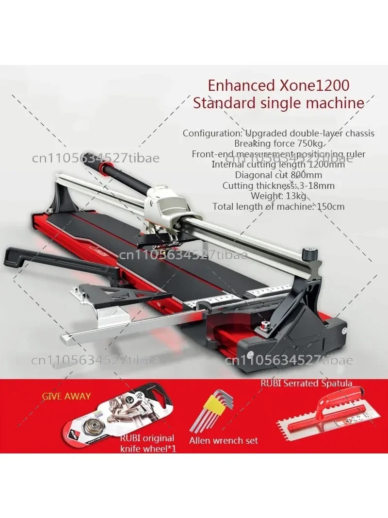 1200°C High-Precision Ceramic Tile Cutter Manual Floor Tile Saw Reinforced Push-Pull Knife for Ceramic And Floor Tiles